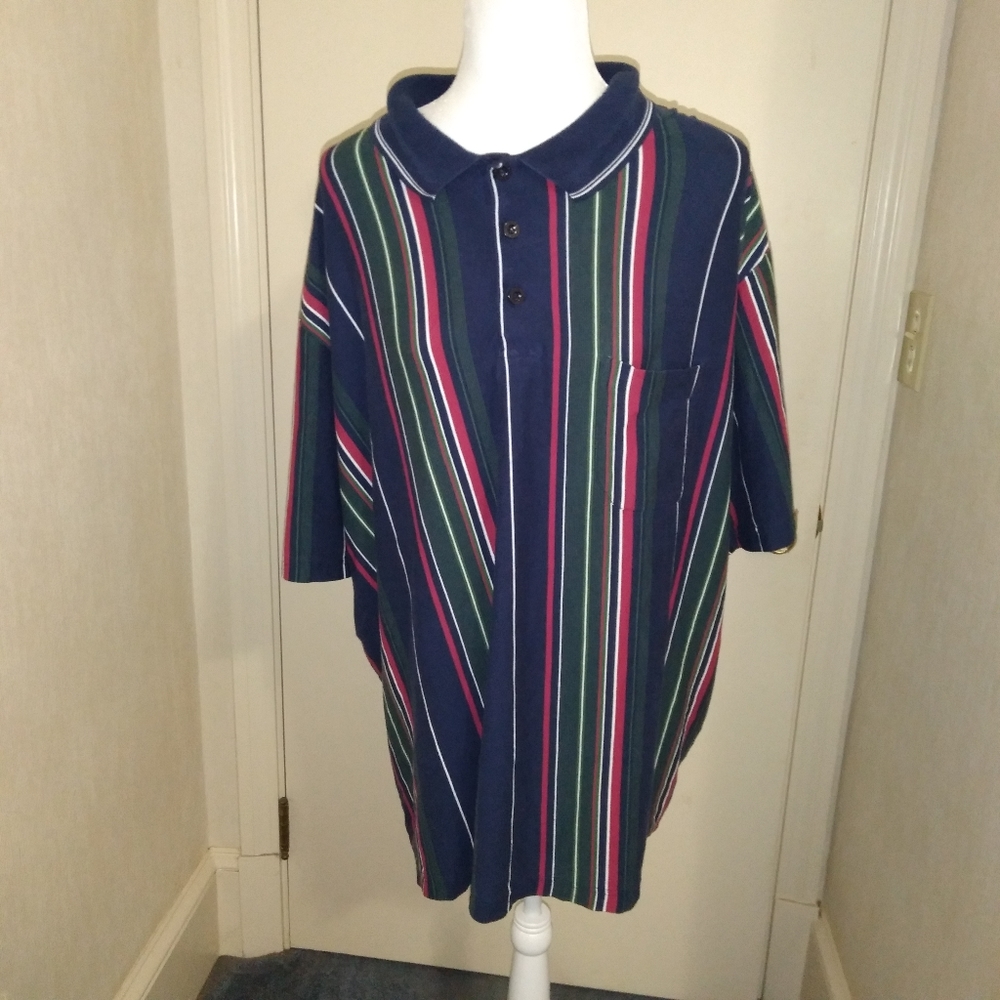 Knightsbridge Striped Polo Shirt